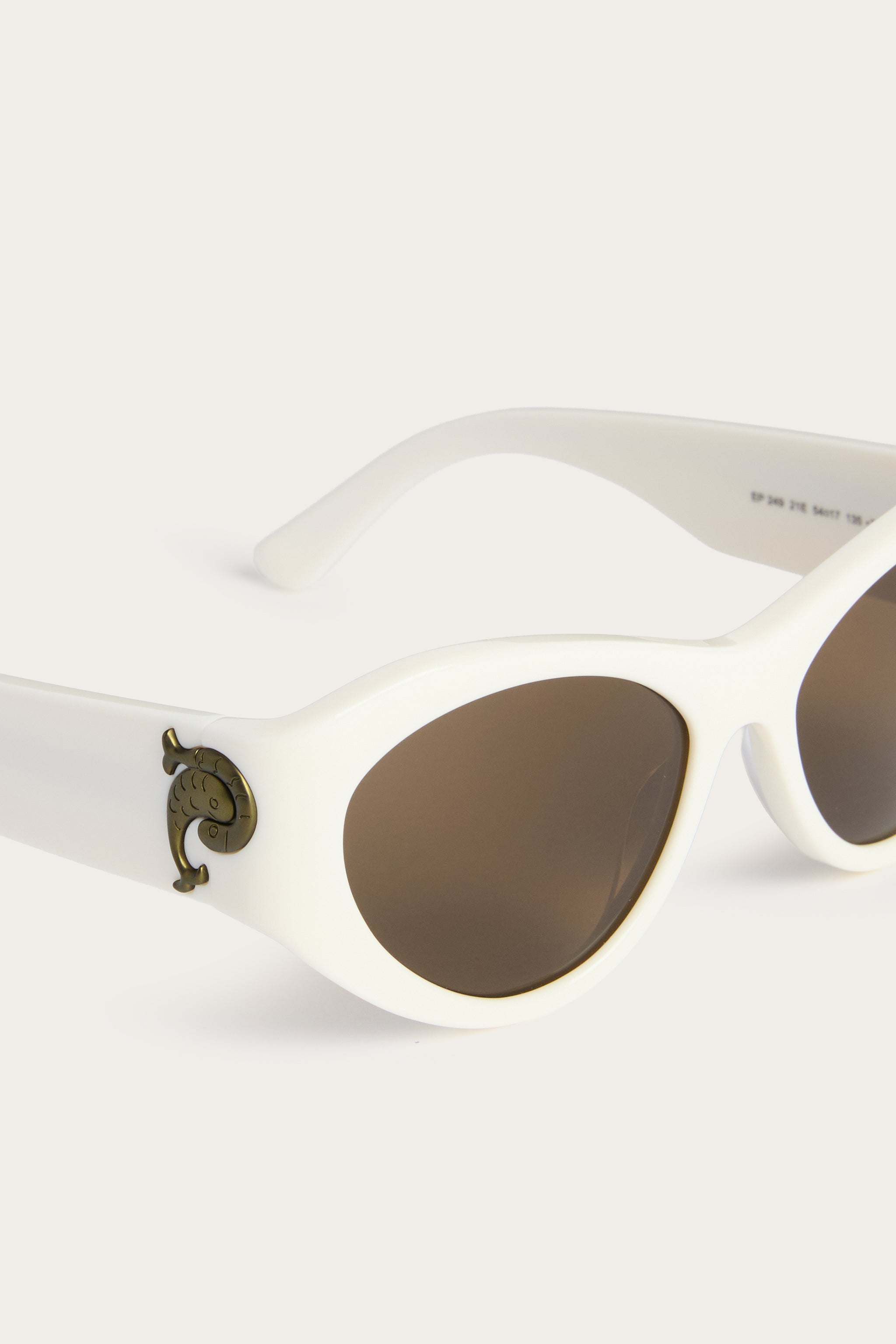 Emilio Pucci EP0249P007321E lunettes de soleil cat-eye blanc