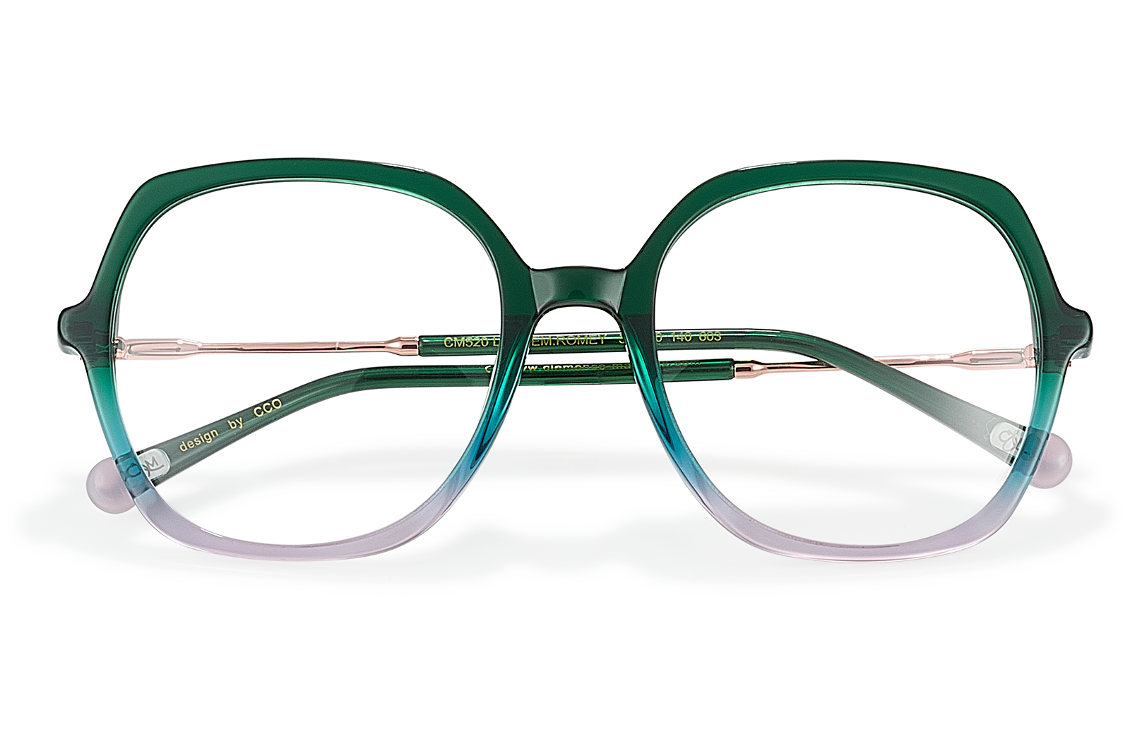 Clémence & Margaux La Clem-Roney lunettes de vue Dégradé Rouge