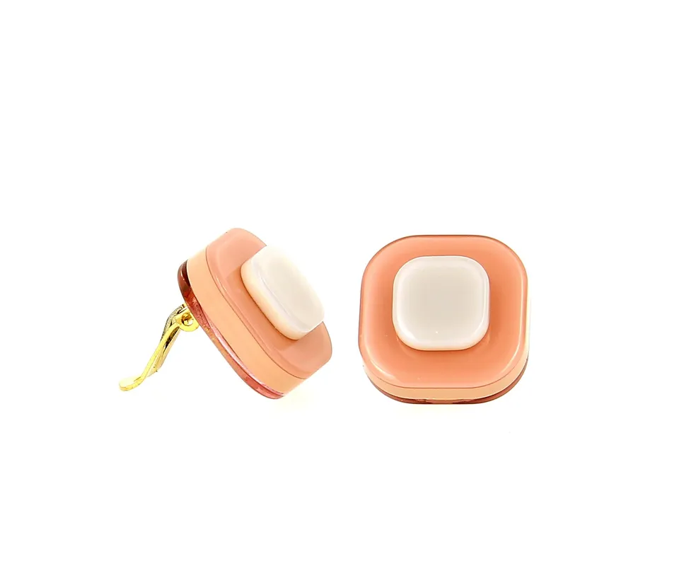 Xavier Derome BO 03 C180-125 boucles clips dorés acétate