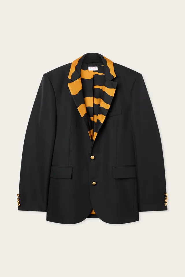 Emilio Pucci Jackets Giacca veste oversize laine noire