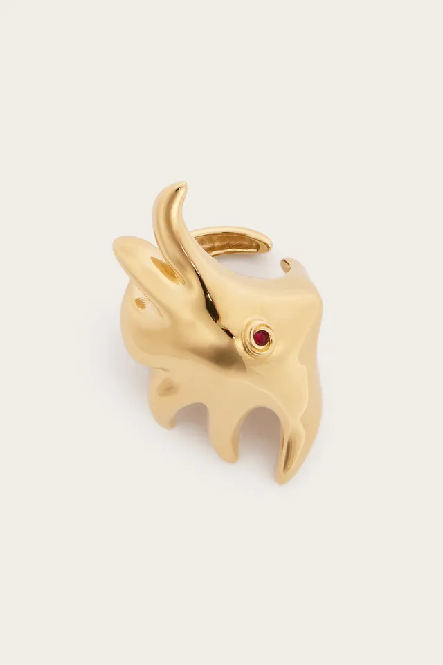 Emilio Pucci Jewellery bague Stella or taille 53