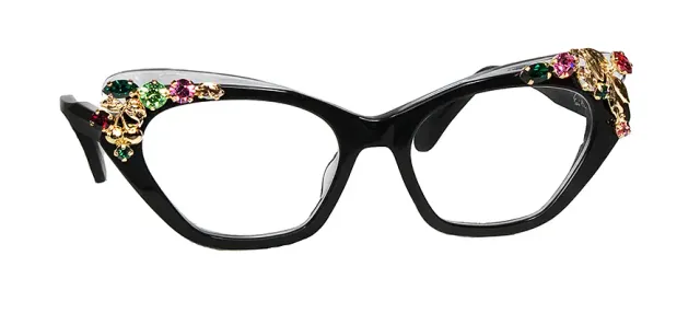 Francis Klein Exceptional Cher lunettes de vue oeil de chat
