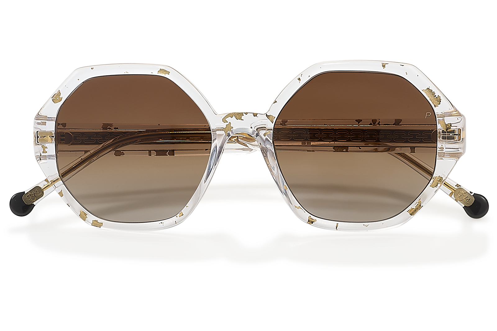 Clémence & Margaux La Palm-Beach lunettes de soleil cristal