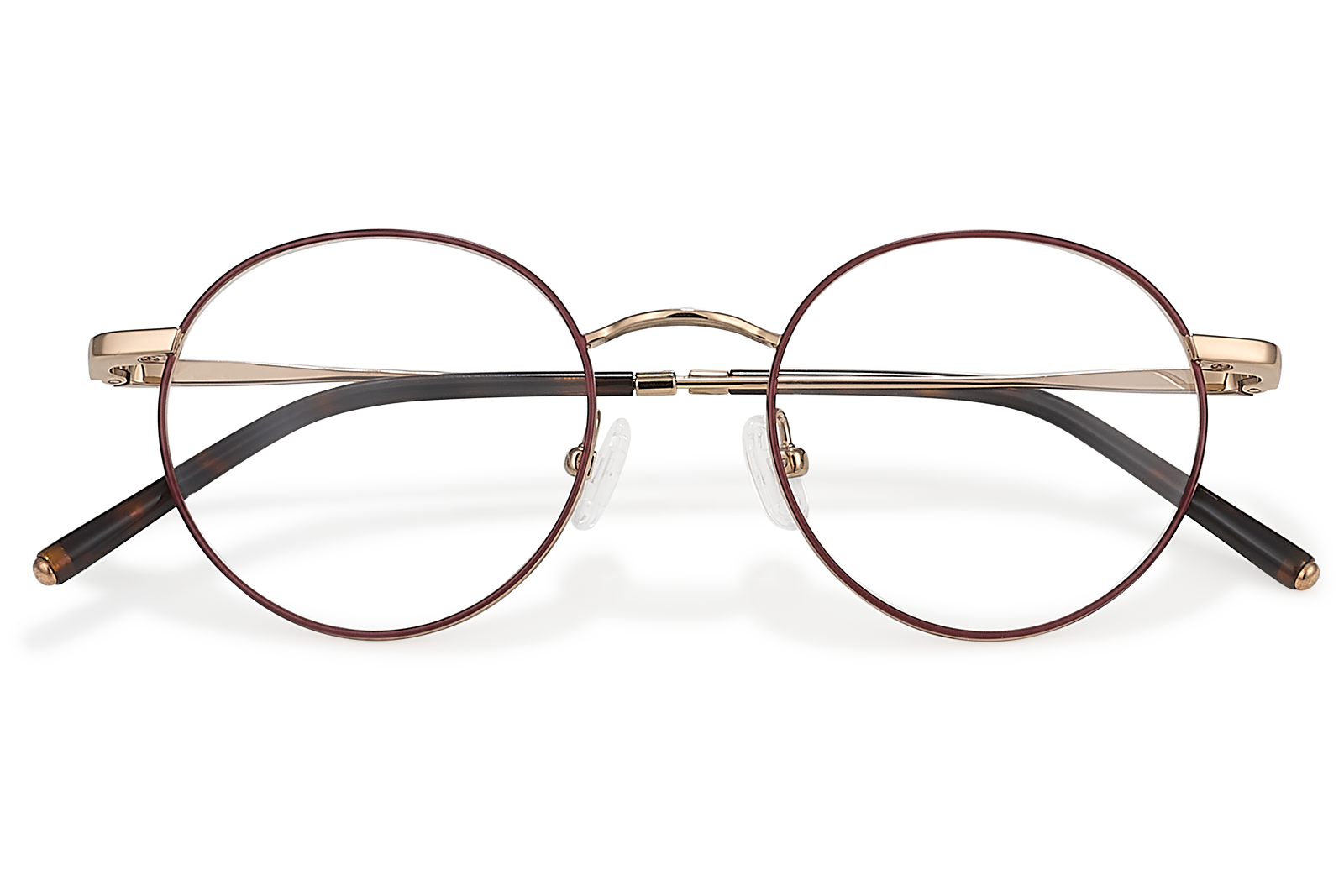 Clémence & Margaux Optiques L'Agrégée lunettes de vue Doré classique
