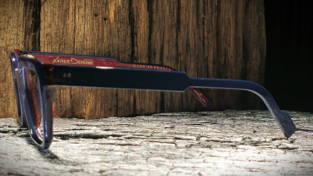 Xavier Derome Belledonne C273 monture lunettes bleu nuit