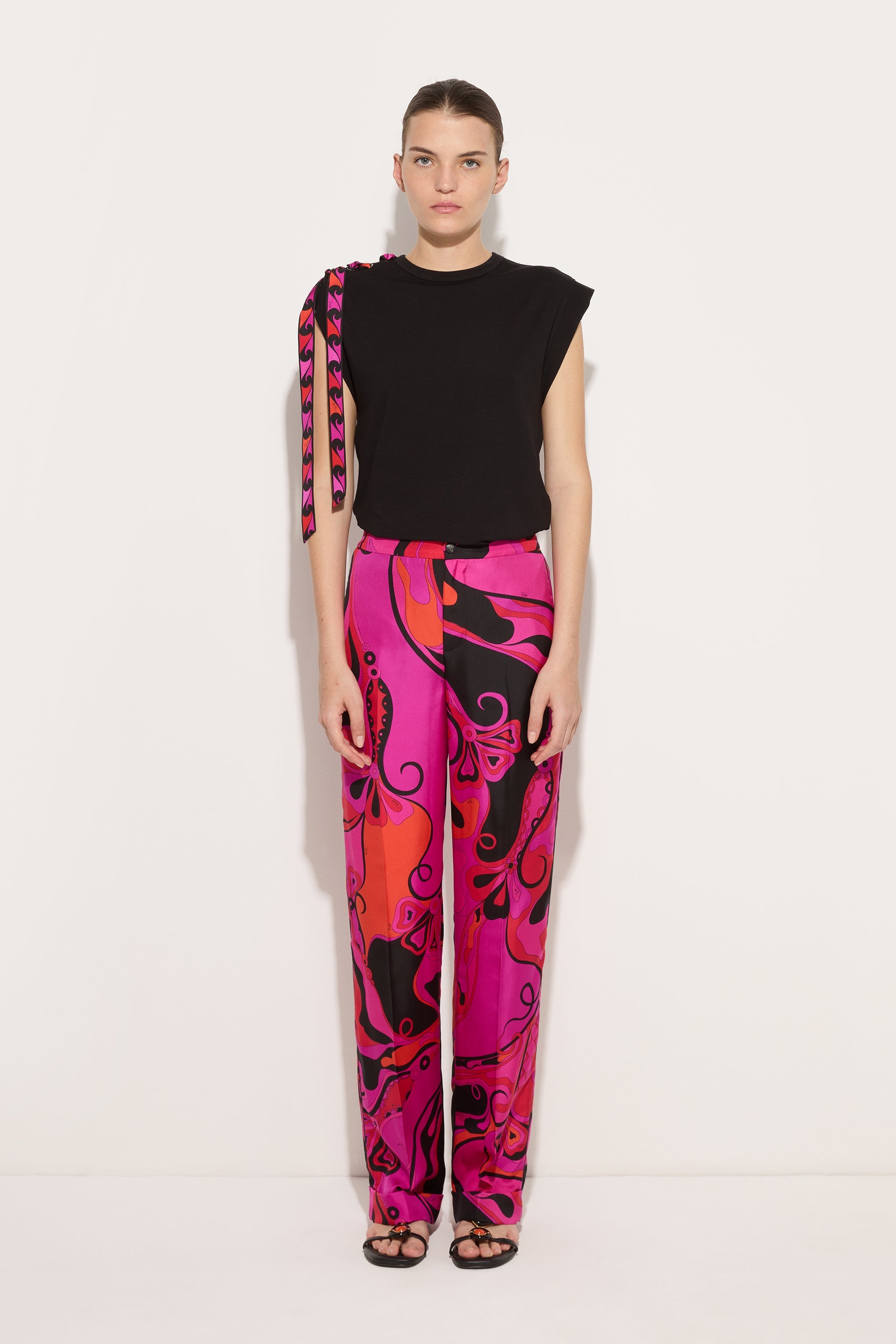 Emilio Pucci T-shirt 6HTP406H990999 noir viscose