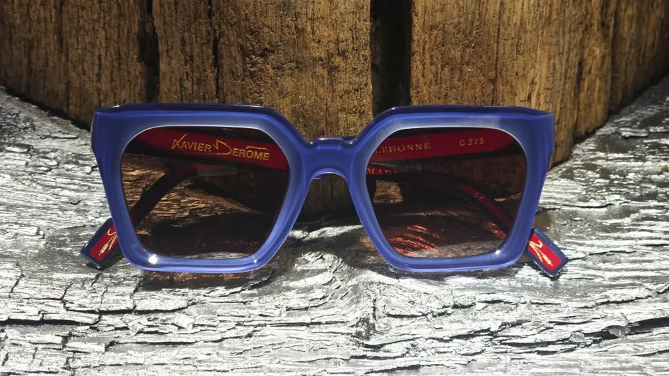Xavier Derome Belledonne C273 Sun lunettes de soleil bleu