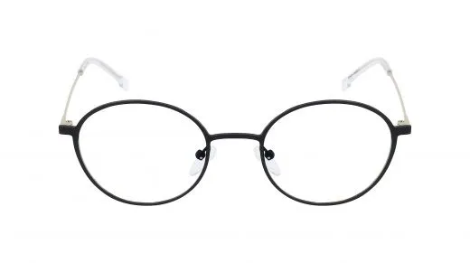 Filium FI B2101 NODO lunettes de vue noir doré femme arrondie
