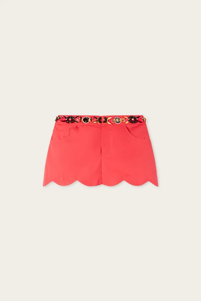 Emilio Pucci PANTS AND SHORTS shorts corallo coton