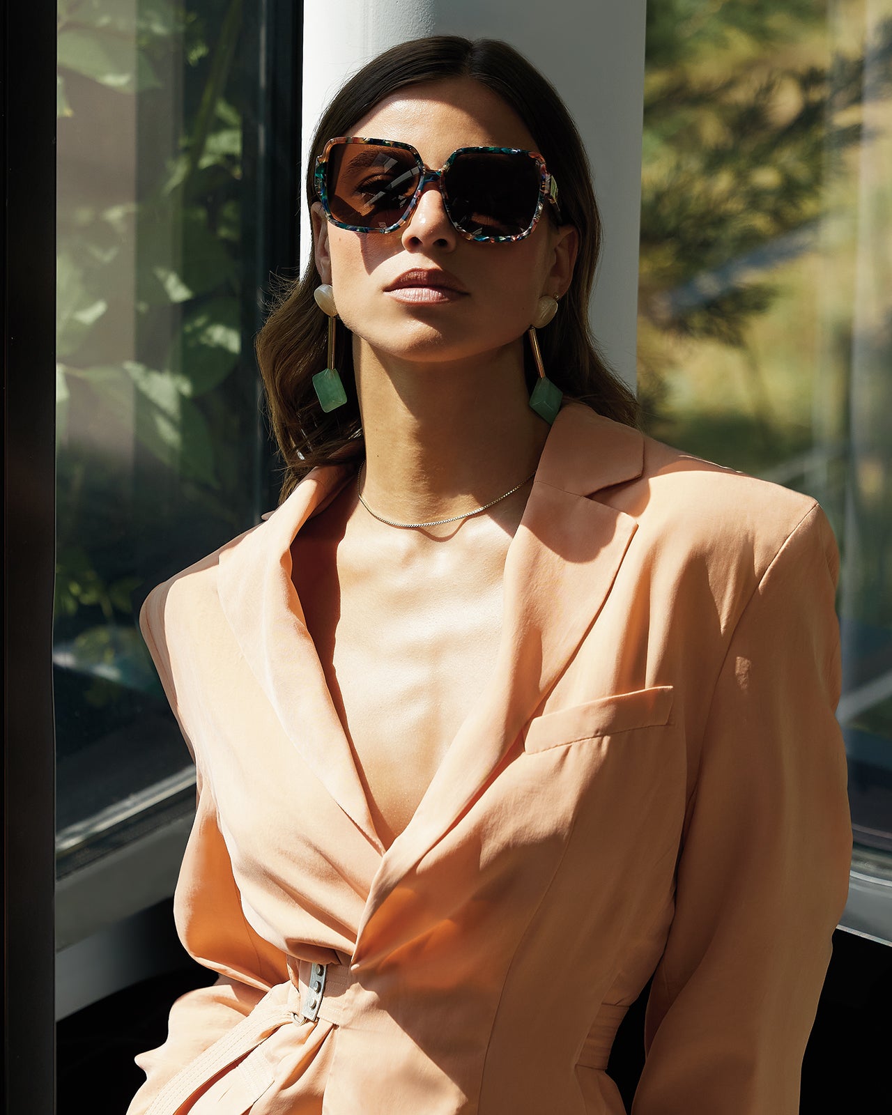 Clémence & Margaux La Séduisante lunettes de soleil brun polarisé