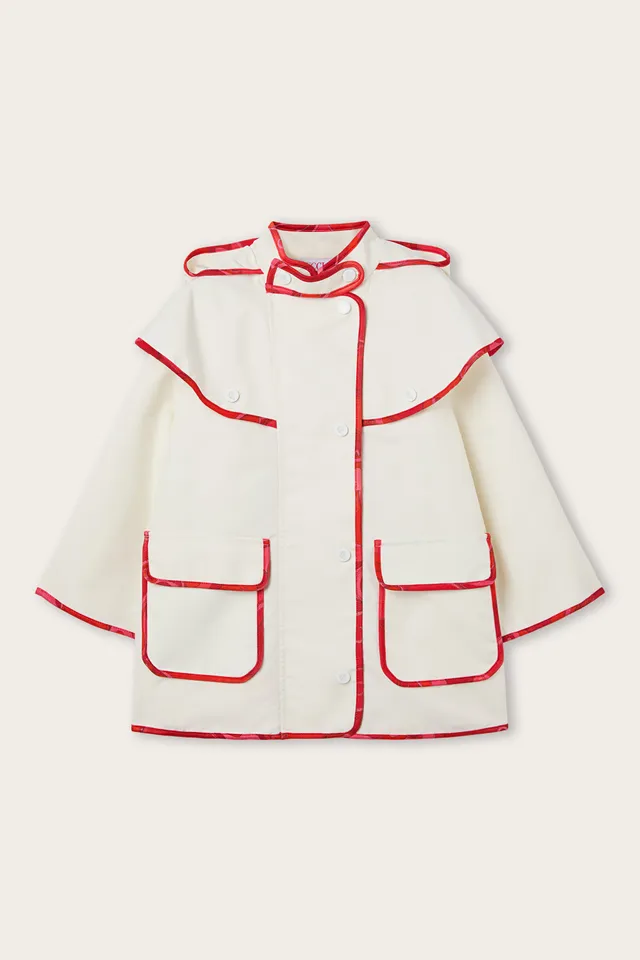 Emilio Pucci Jackets Coats veste enfant ivoire nylon
