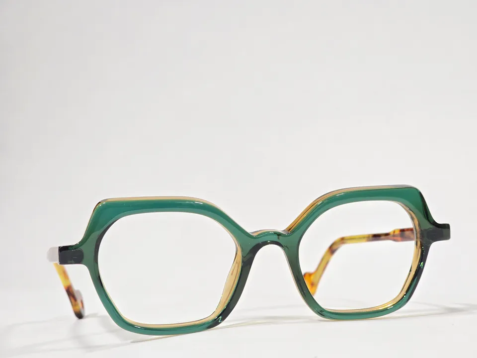 Xavier Derome Delta C279 lunettes de vue vert sapin