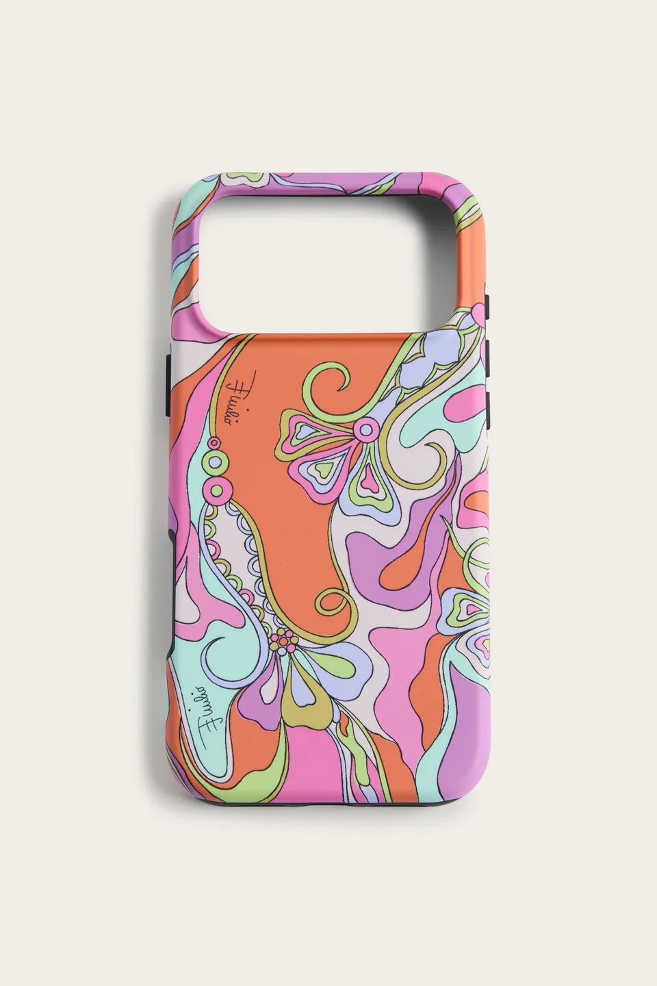 Emilio Pucci Cover iPhone 17 Pro coque multicolor Orchidee