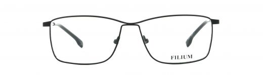 Filium FI 1801 NOIR lunettes de vue noire métal rectangle