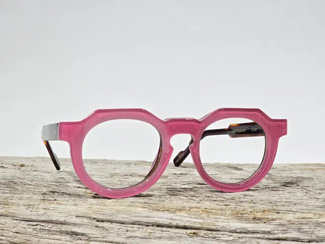 Xavier Derome Generoso C307 lunettes de vue rose