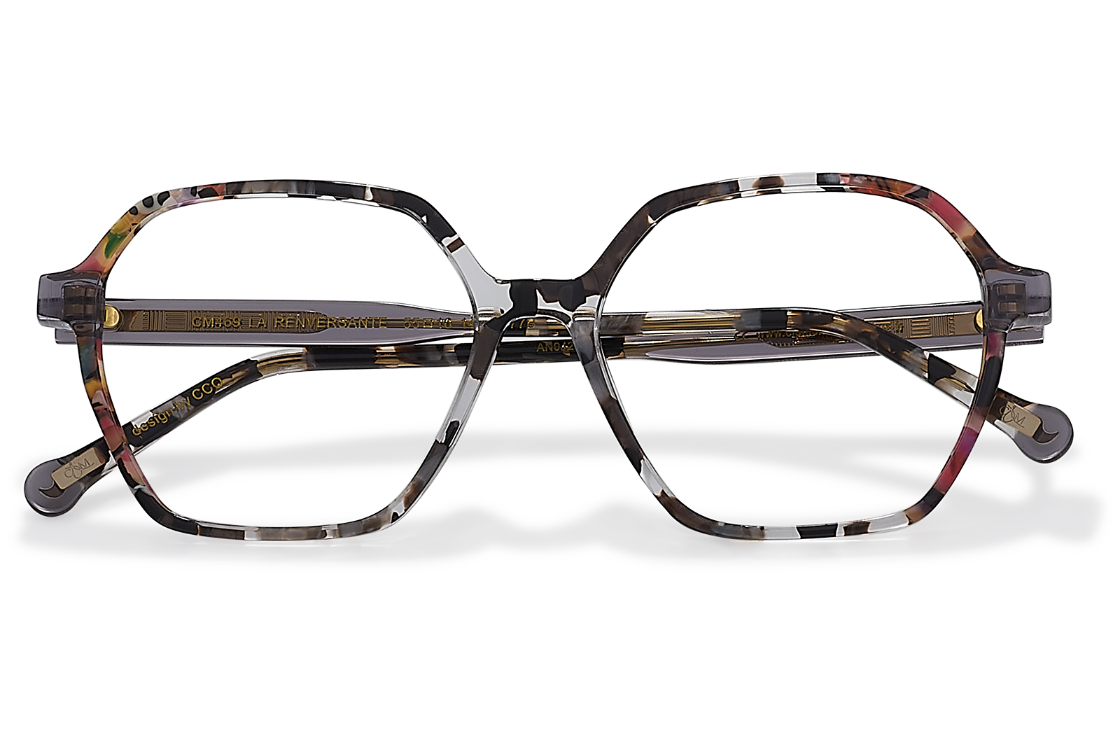 Clémence & Margaux La Renversante lunettes de vue hexagonale