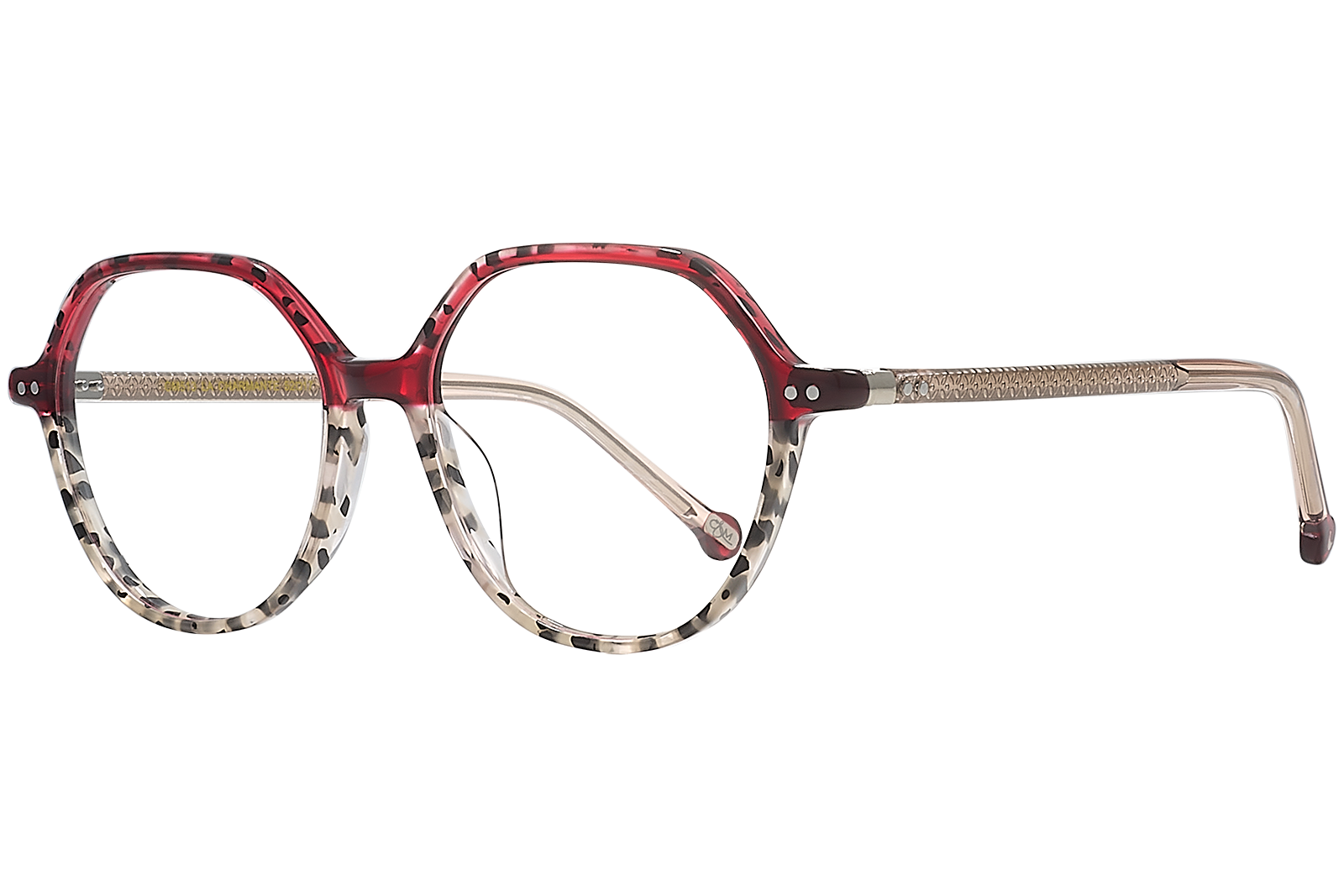 Clémence & Margaux La Charmante lunettes de vue Noir & Brun pantos