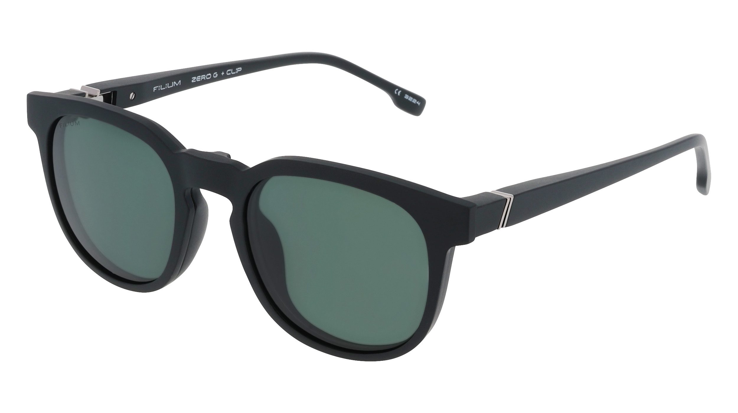 Filium FI S2501 lunettes de soleil NOIR noir cerclée