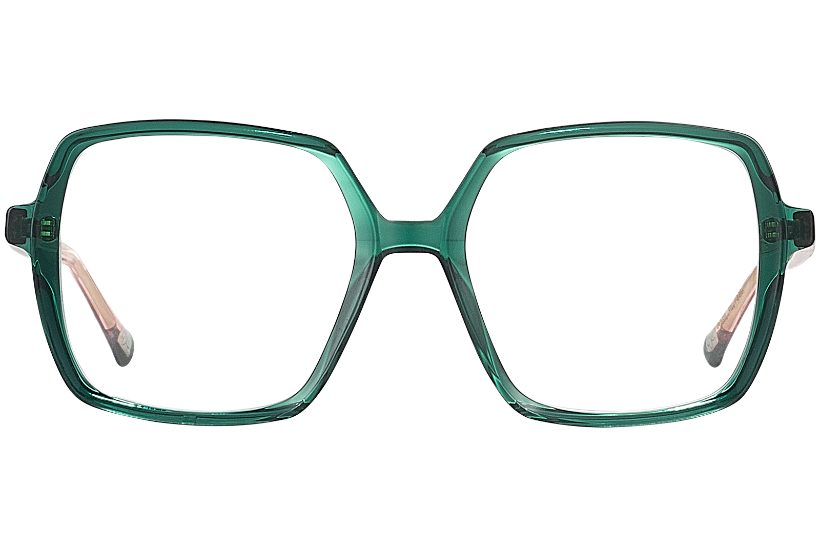 Clémence & Margaux La Joie de Vivre lunettes de vue vert carré