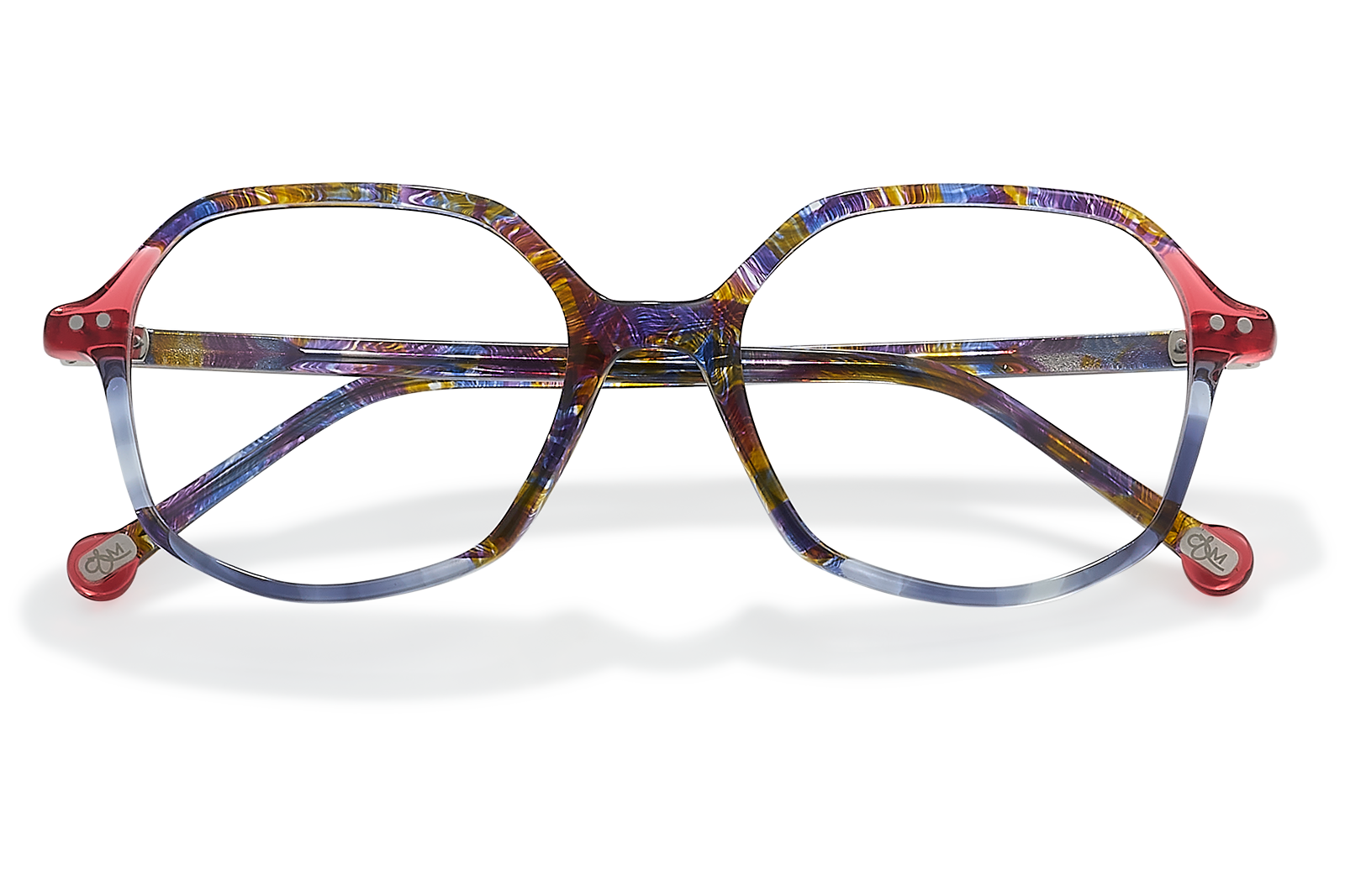 Clémence & Margaux Optiques La Bohème lunettes de vue Moucheté Rose