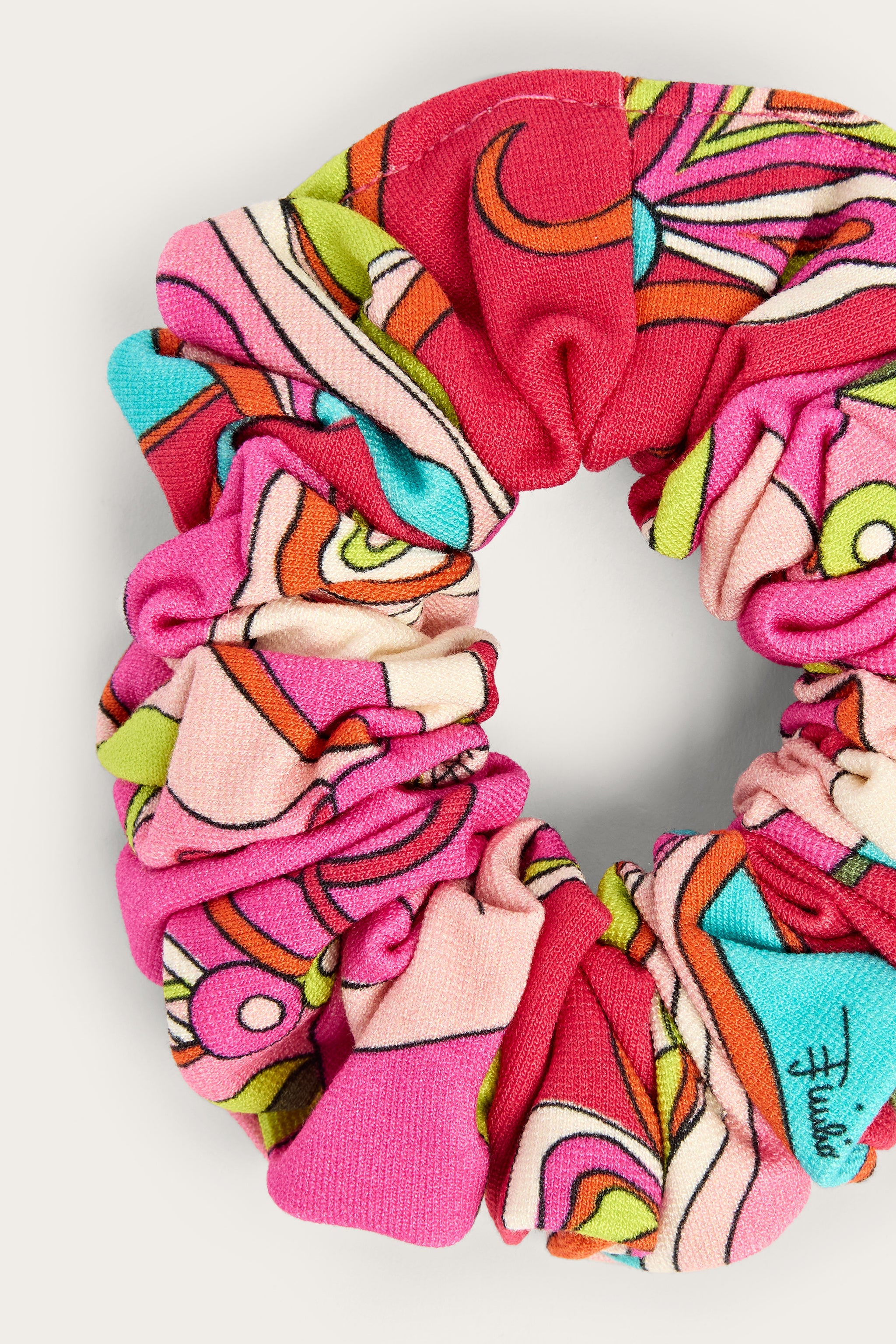 Emilio Pucci Orchidee Chouchou viscose fuchsia