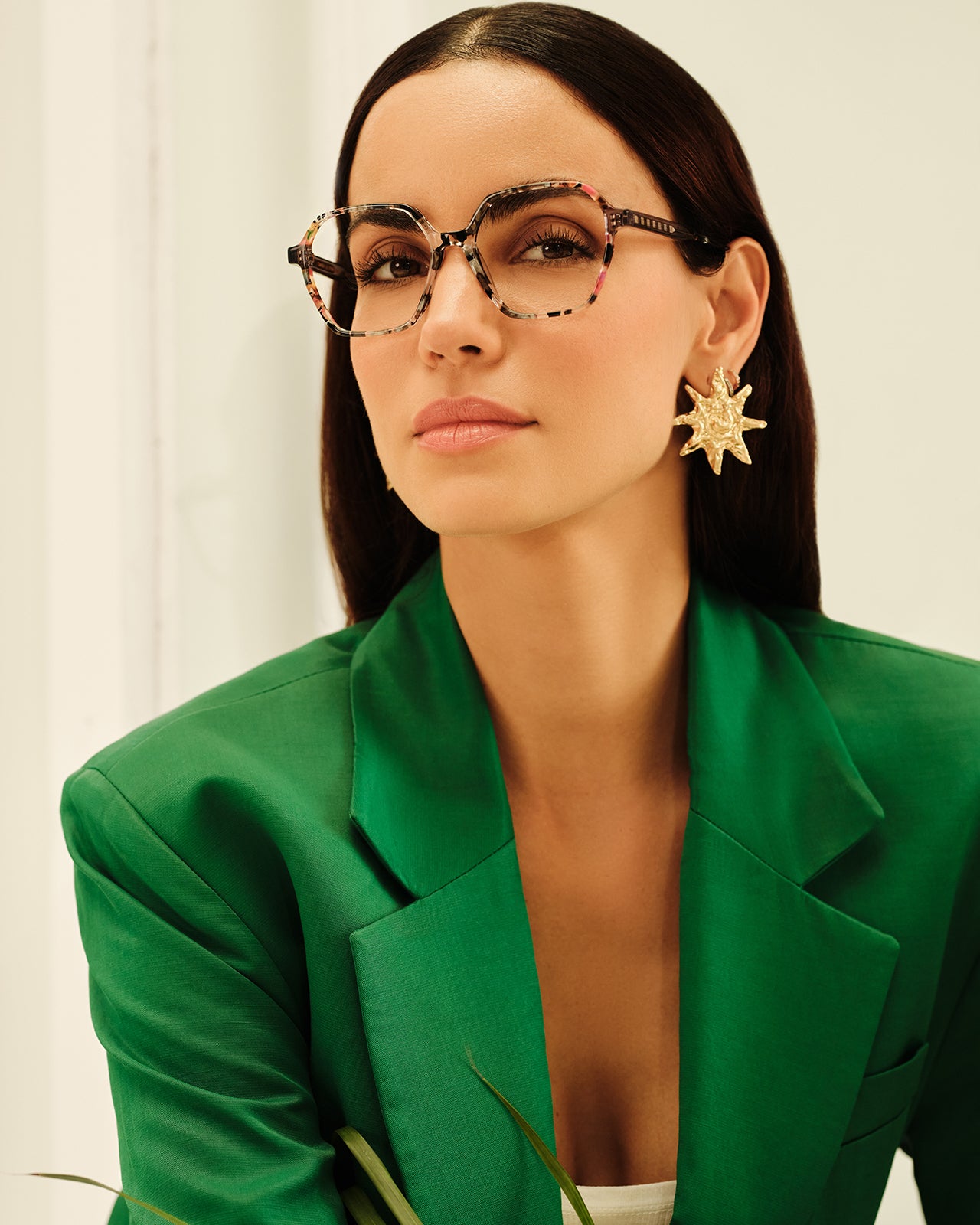 Clémence & Margaux La Renversante lunettes de vue hexagonale