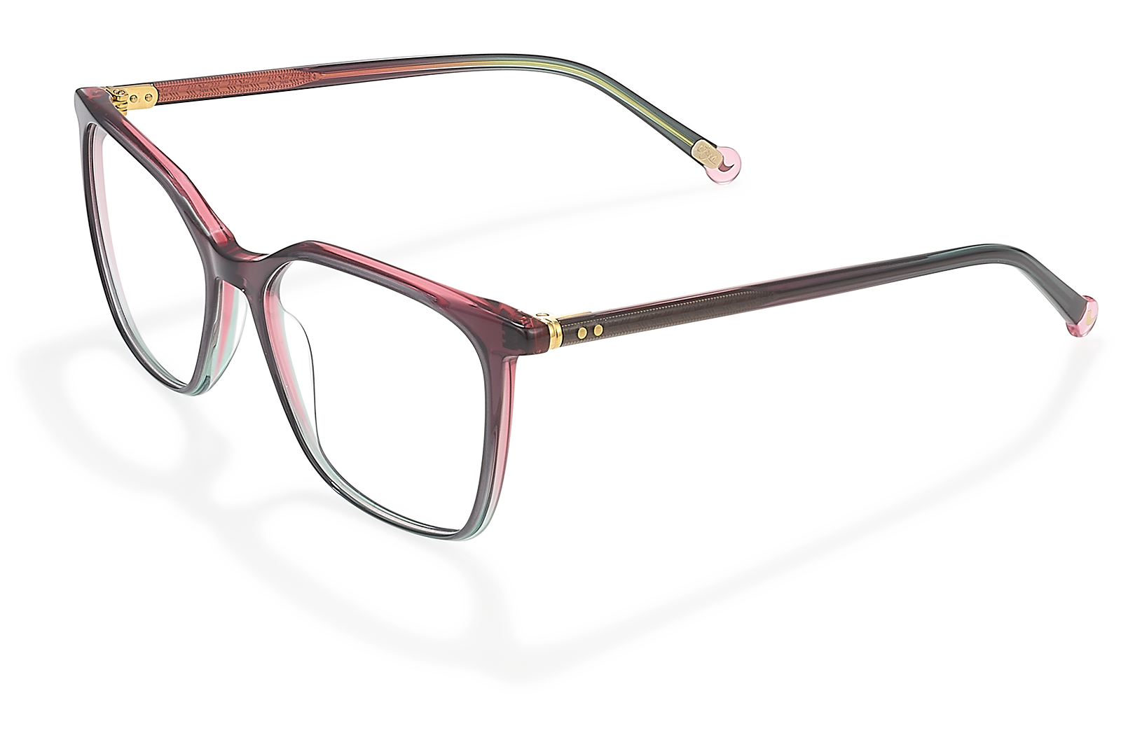 Clémence & Margaux Optiques L'Ecrivaine lunettes de vue noir rectangulaire