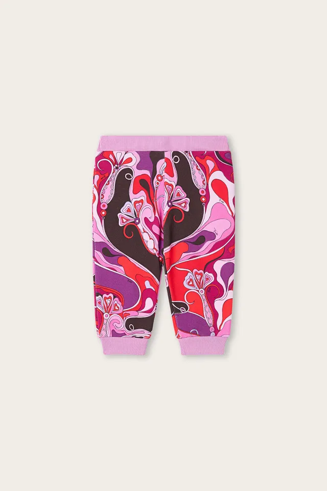 Emilio Pucci Orchidee jogger bébé fuchsia 12M