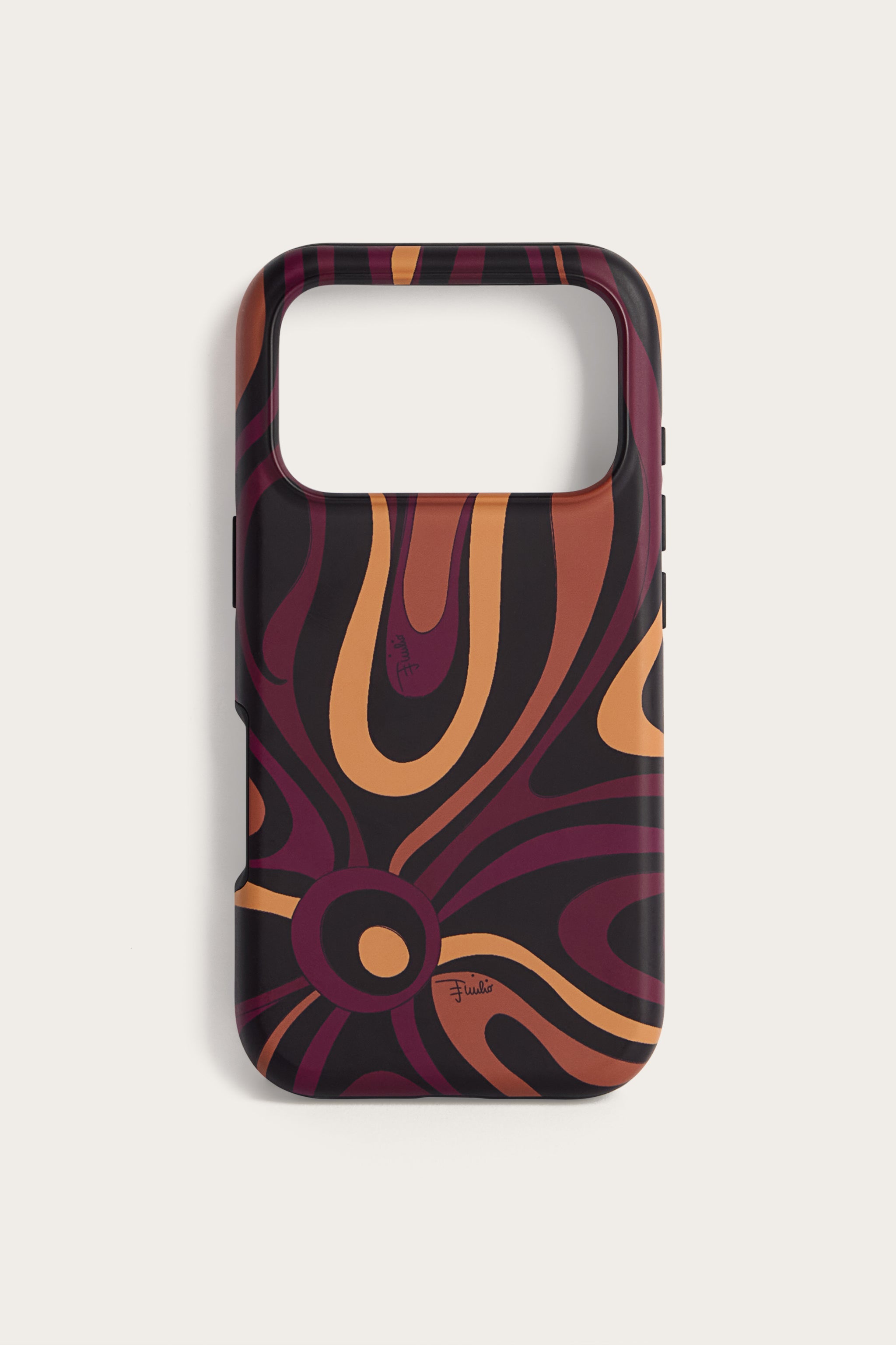 Emilio Pucci Custodia Marmo coque iPhone bordeaux
