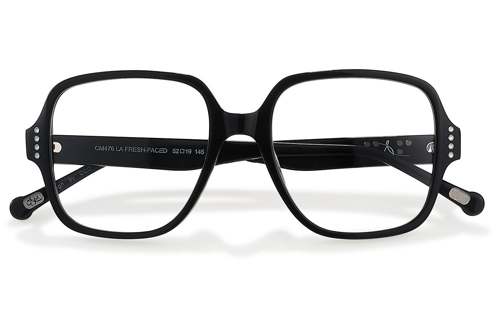 Clémence & Margaux La Fresh-Faced lunettes de vue carrée rouge