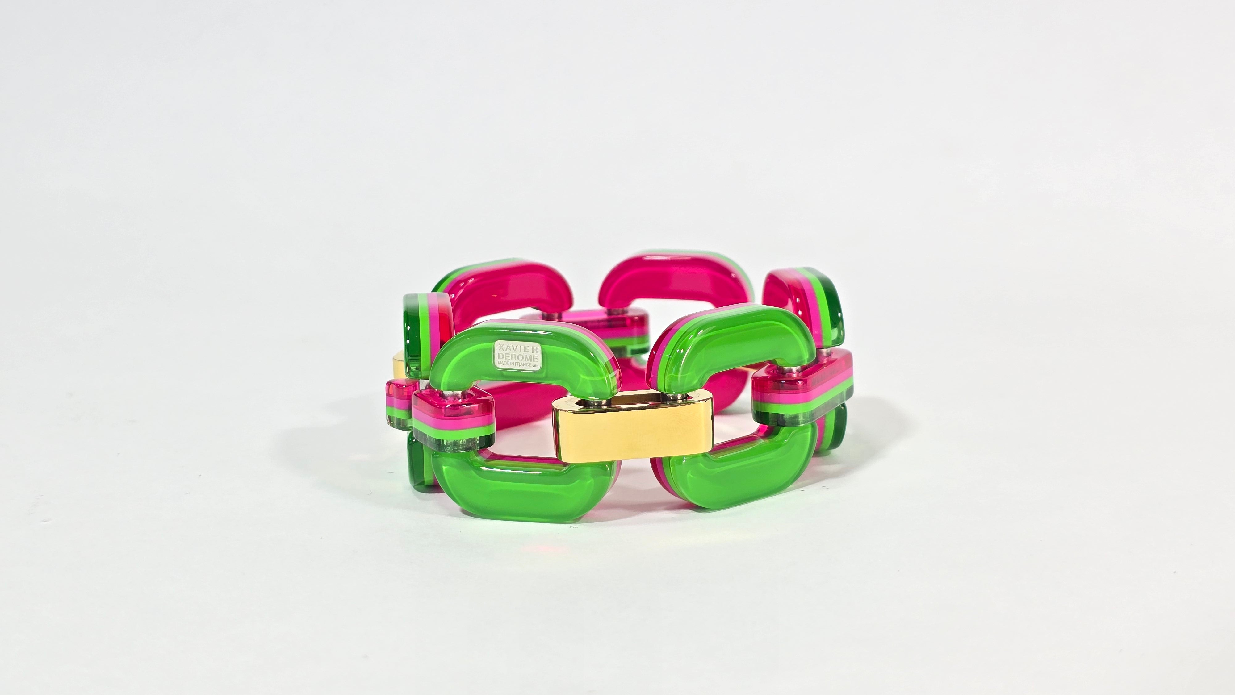 Xavier Derome Small GO-01-C297 bracelet gourmette
