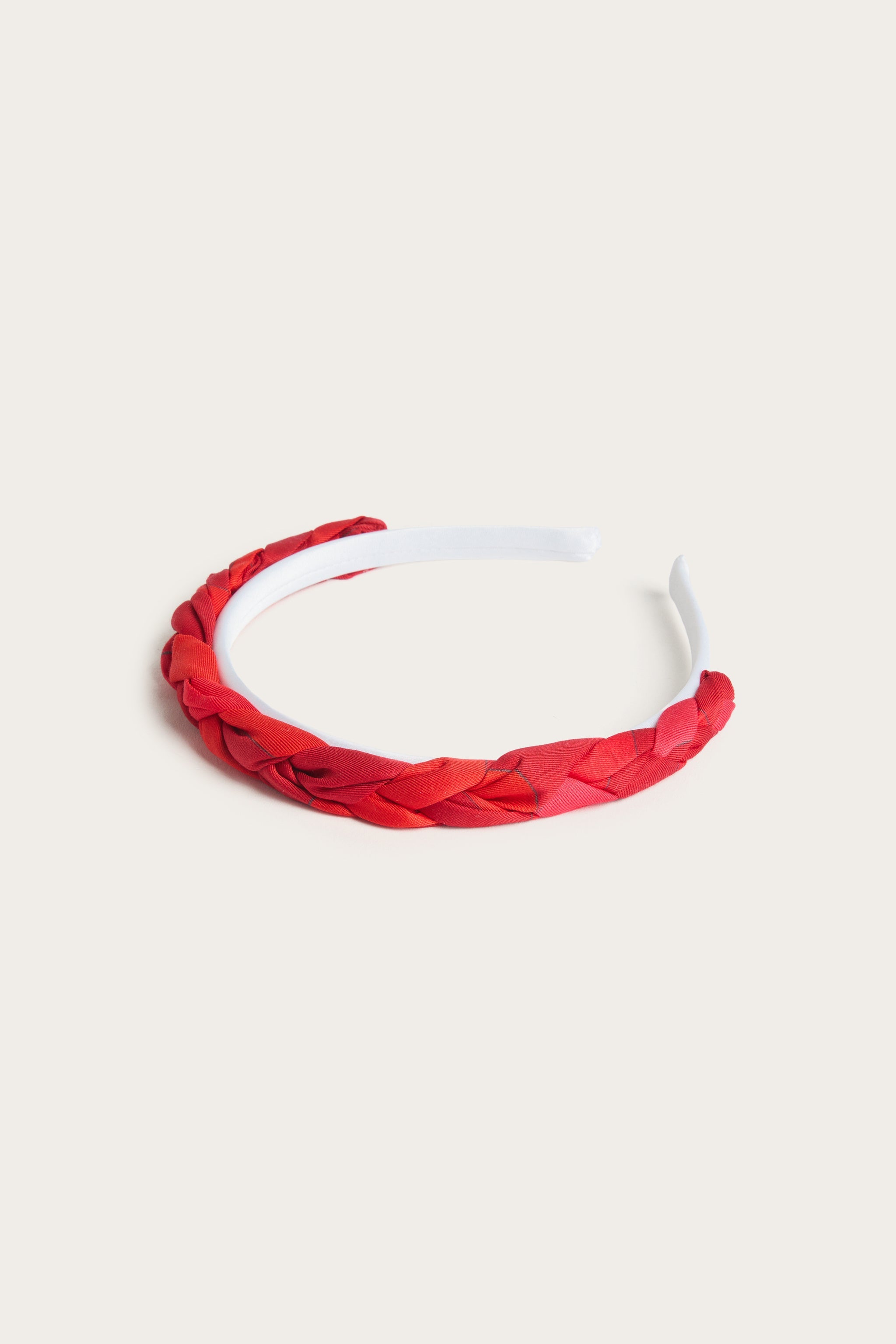 Emilio Pucci Marmo serre-tête fille viscose rouge OS