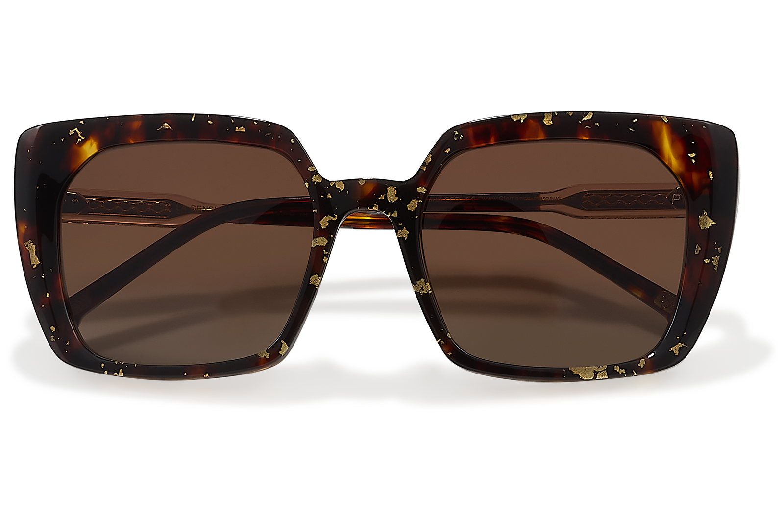 Clémence & Margaux Sensuelle lunettes de soleil Brun polarisé
