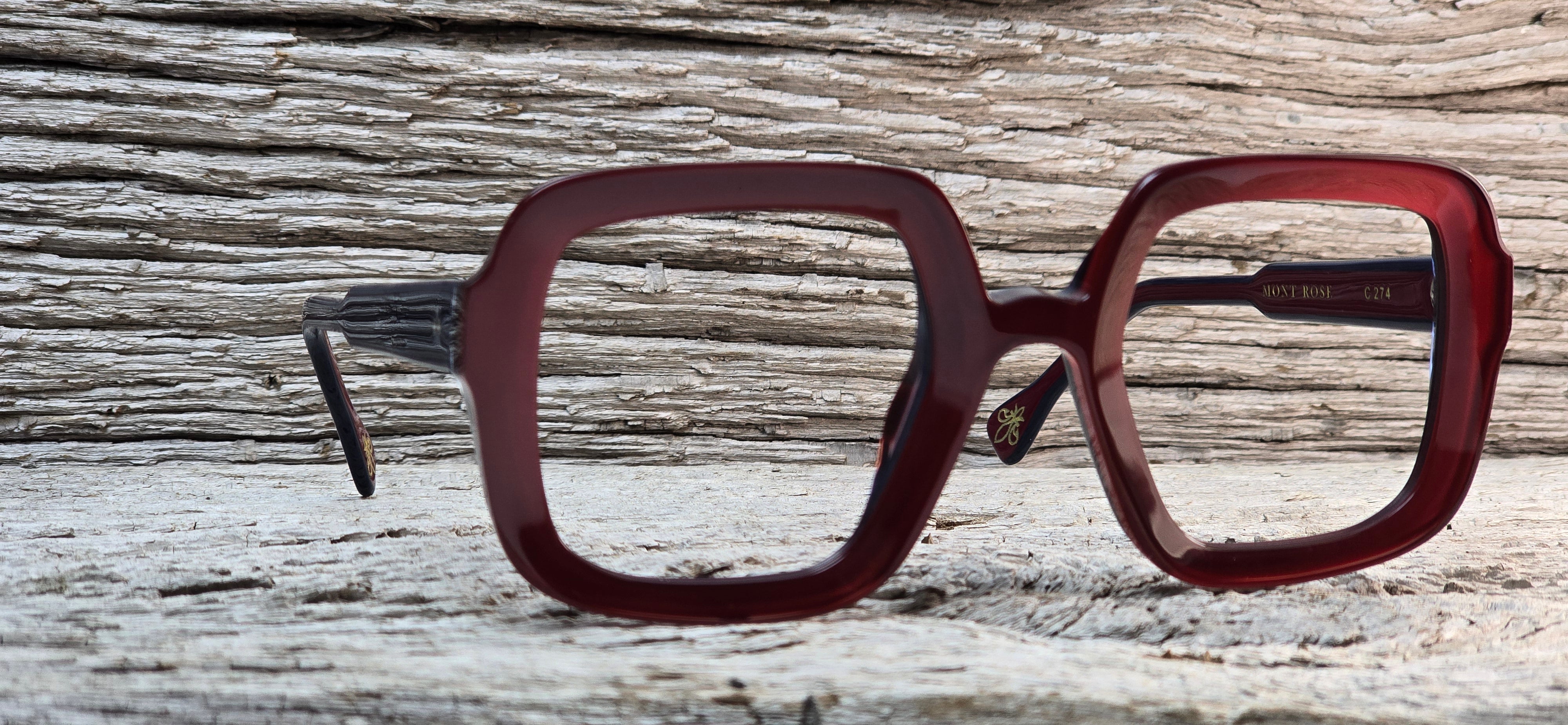 Xavier Derome Mont Rose MONT-ROSE-C274 lunettes bordeaux