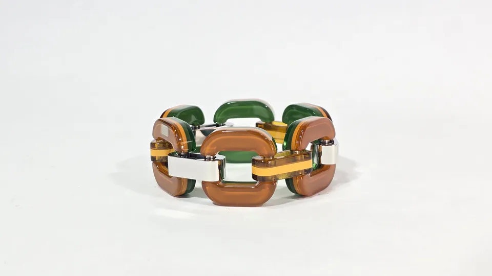 Xavier Derome Small GO-01-C310 bracelet acétate