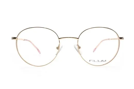 Filium FI 2619 Las Vegas lunettes de vue doré nude ronde
