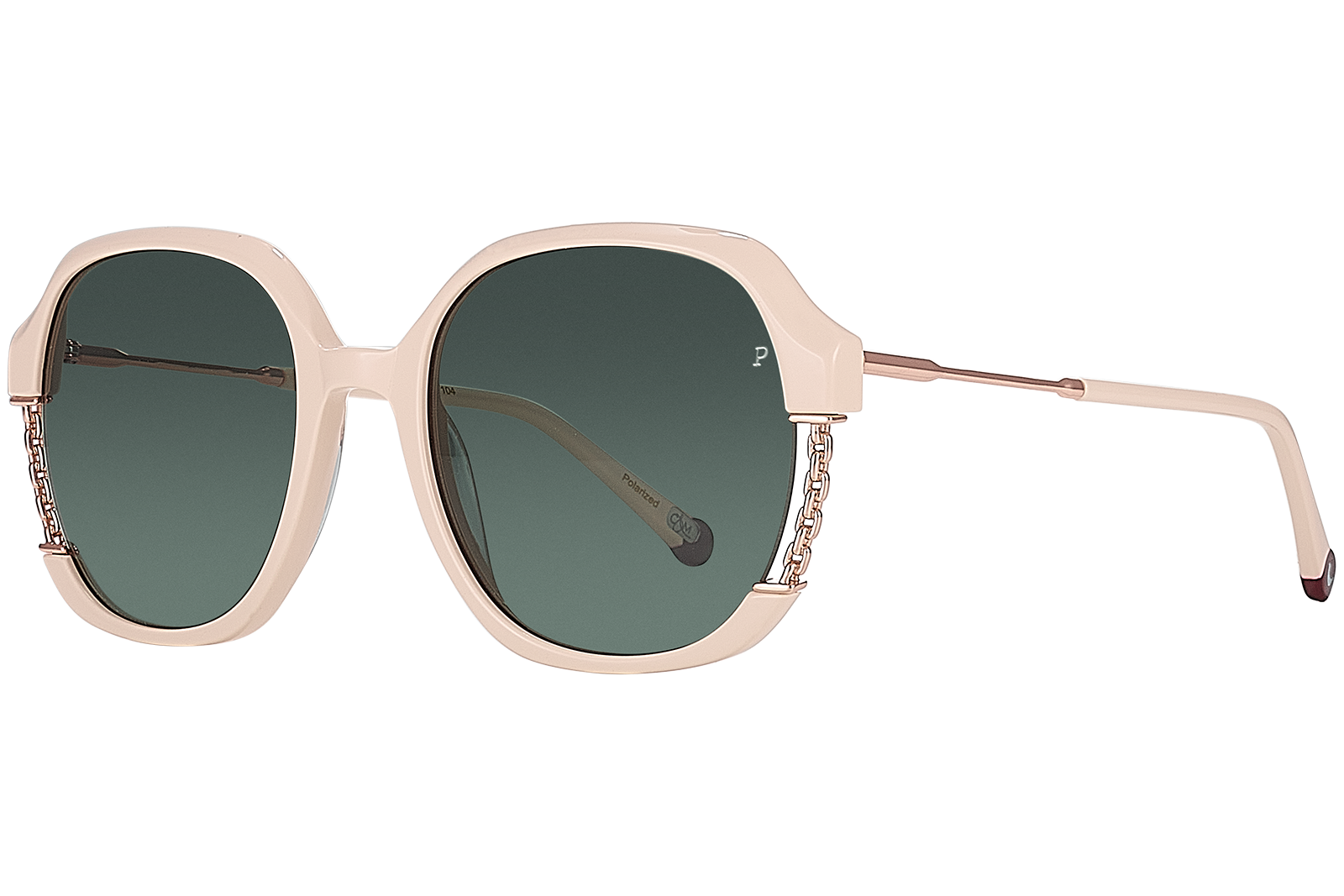 Clémence & Margaux Saphir lunettes de soleil brun bleu polarisé