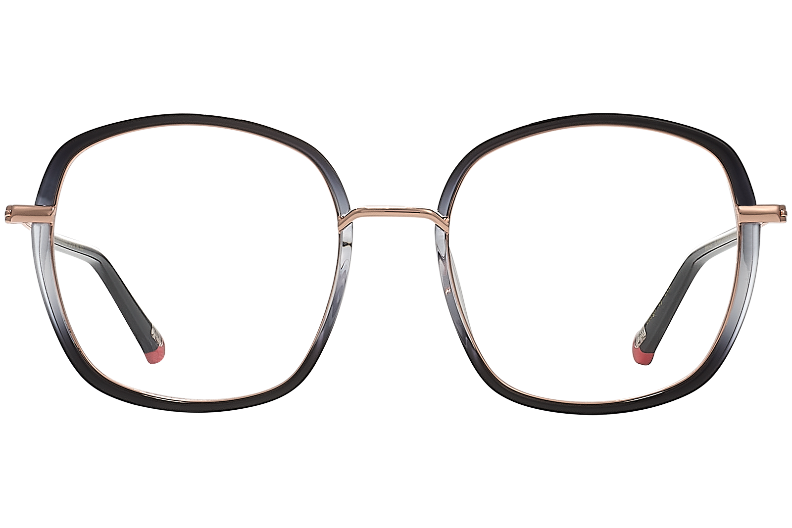 Clémence & Margaux La Distinguée lunettes de vue Bleu carrée