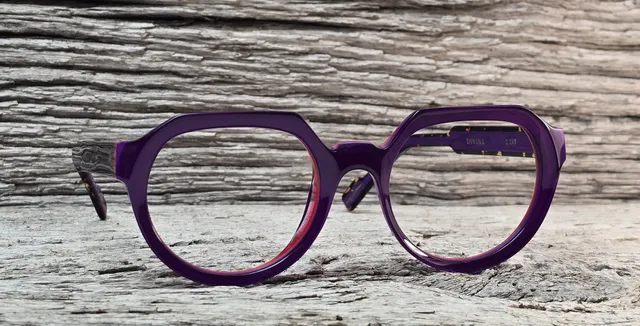 Xavier Derome Divine C298 lunettes de vue violet acétate
