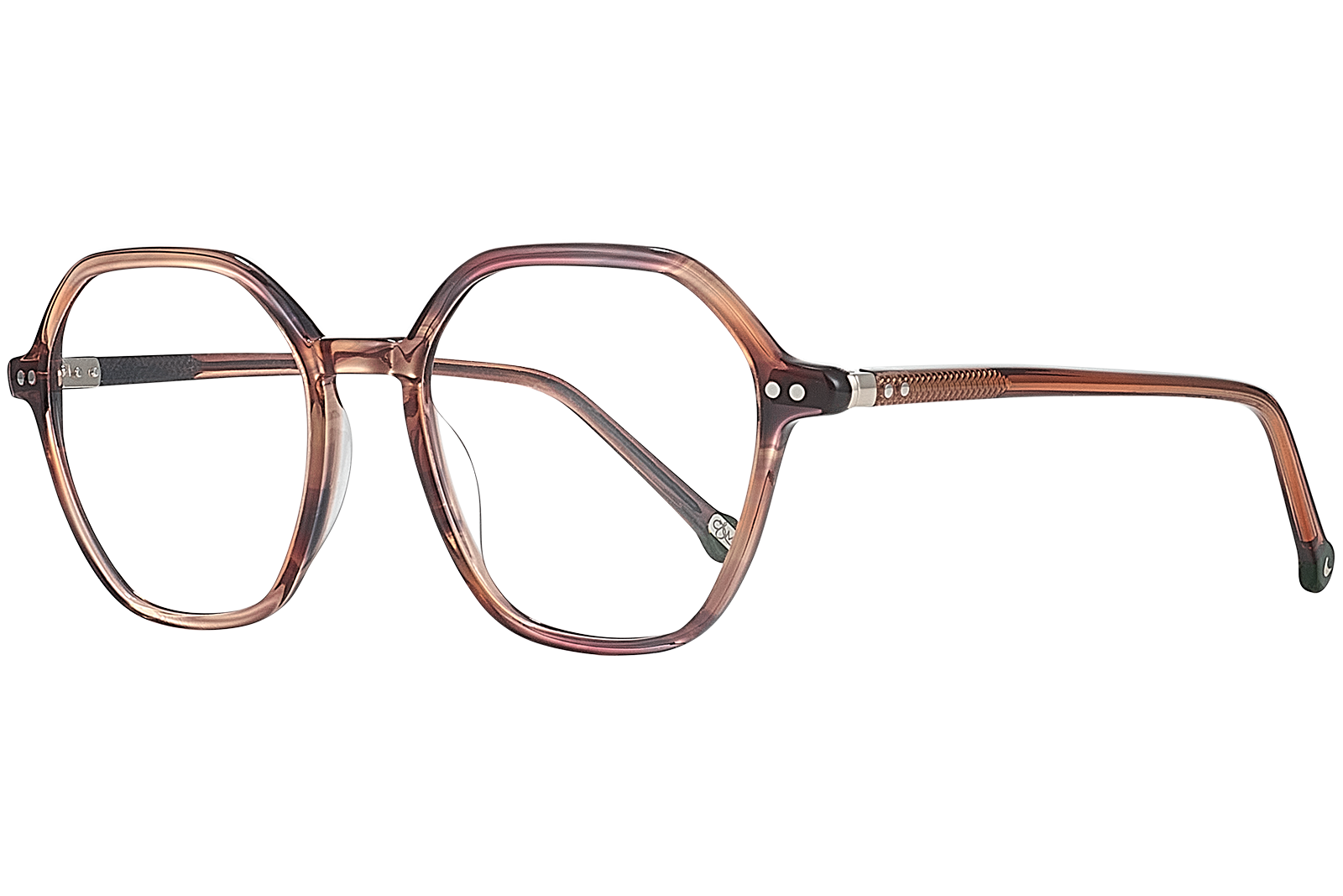 Clémence & Margaux La Danseuse lunettes de vue Brun hexagonale
