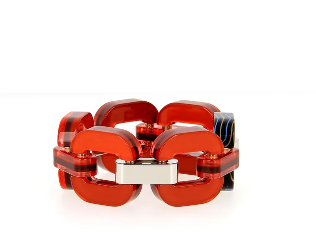 Xavier Derome Gourmettes Small GO01 MC bracelet nacre