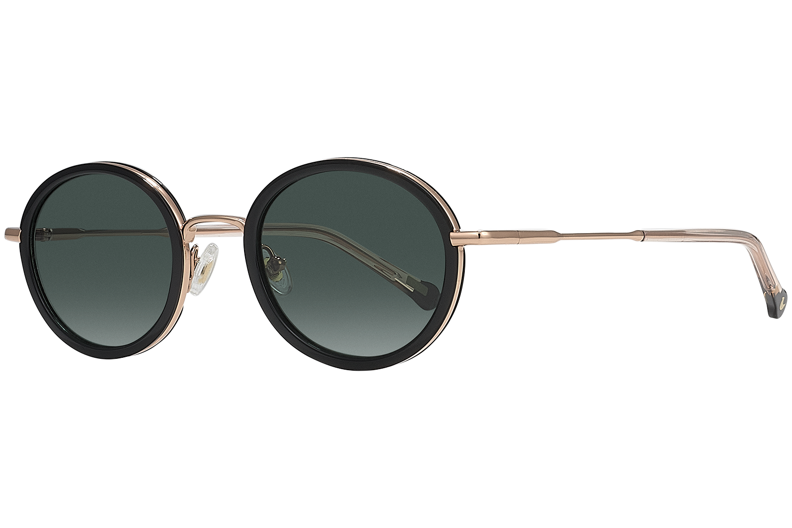 Clémence & Margaux La Sable Rose lunettes de soleil noir doré