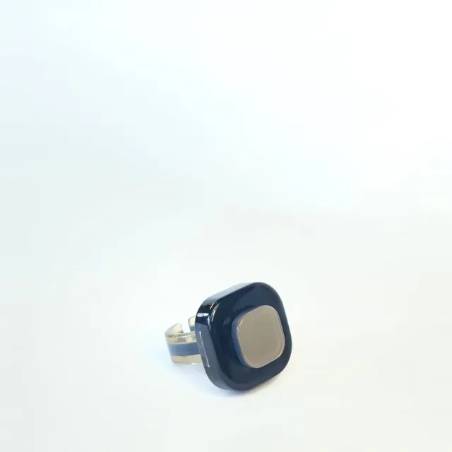 Xavier Derome Bagues BG-01-C-269-261 bague bleu taille M-57