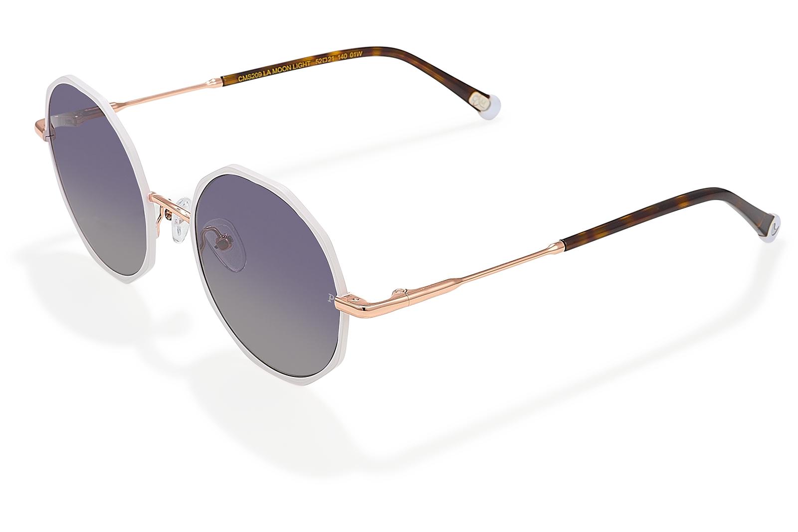 Clémence & Margaux Moonlight lunettes de soleil doré polarisé