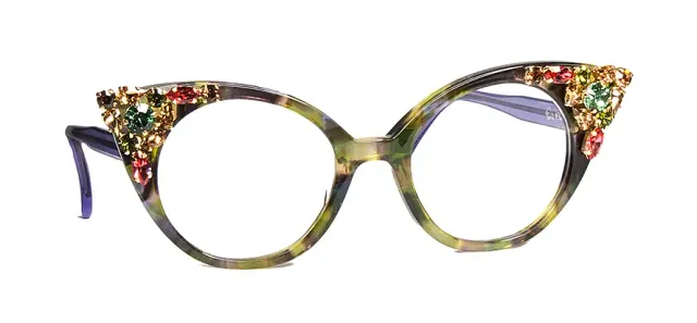 Francis Klein Exceptional Milan lunettes de vue acétate
