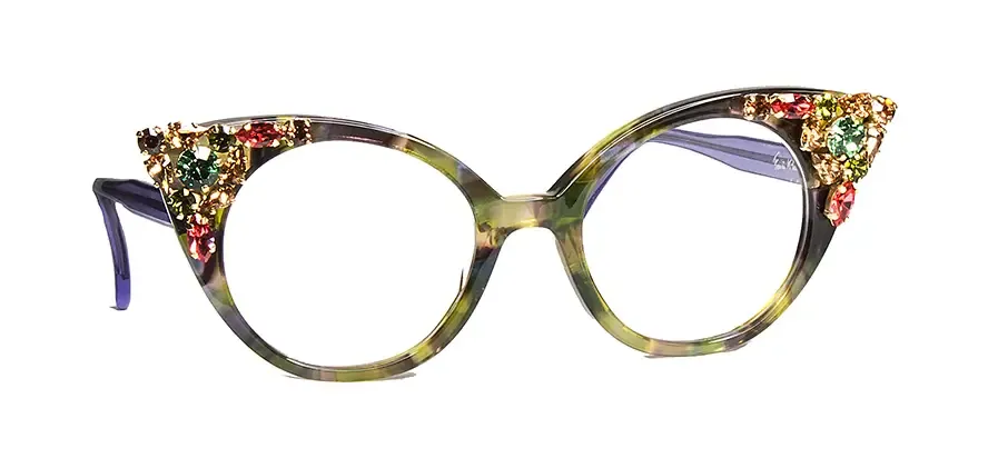 Francis Klein Exceptional Milan lunettes de vue acétate