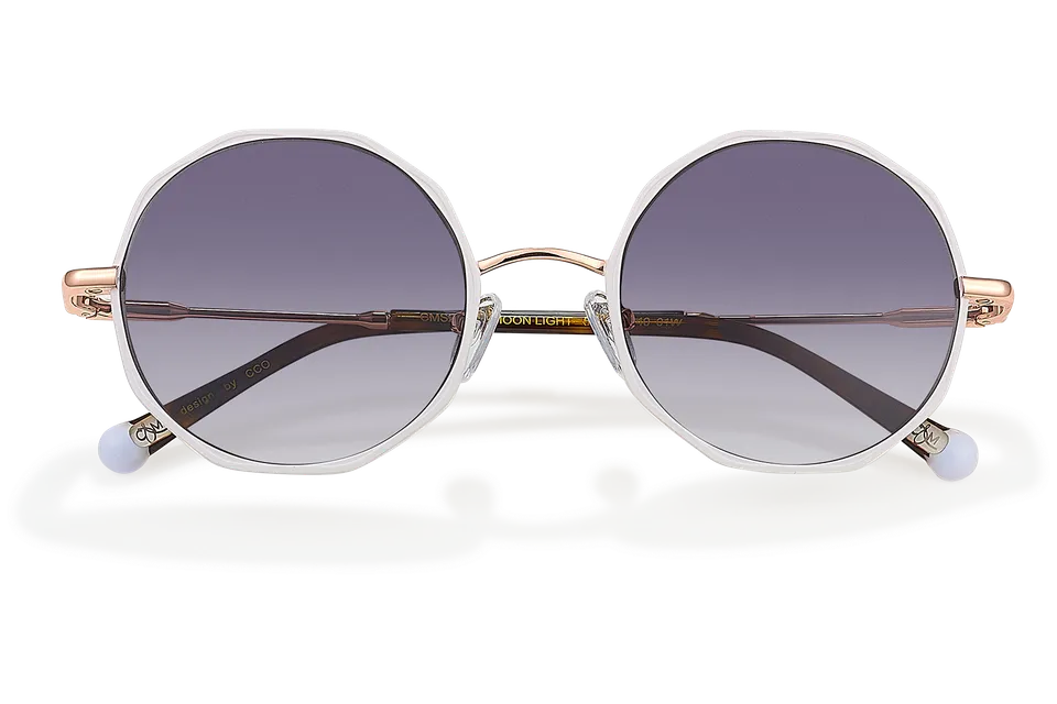 Clémence & Margaux Moonlight lunettes de soleil doré polarisé