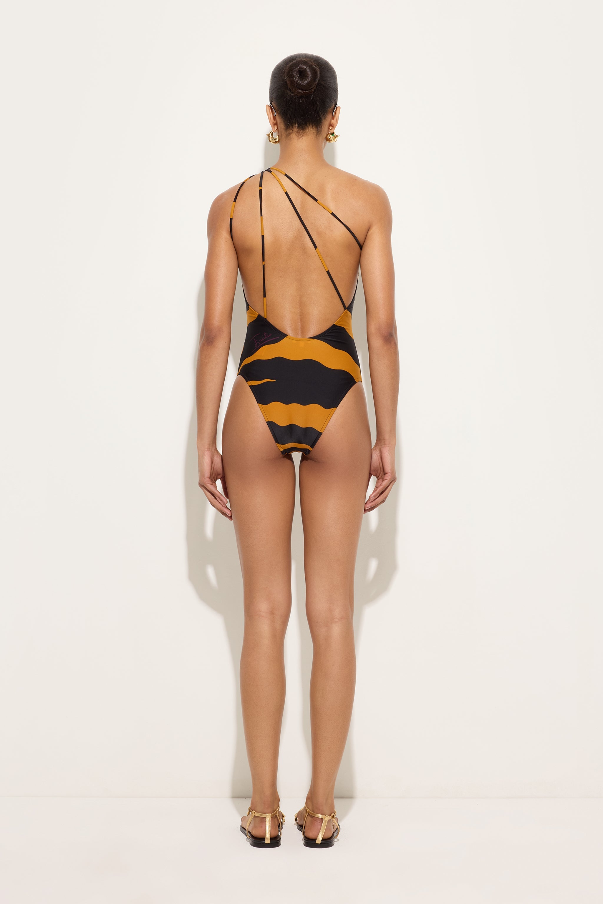 Emilio Pucci Swimsuits maillot 1 pièce bordeaux XS Fiamme