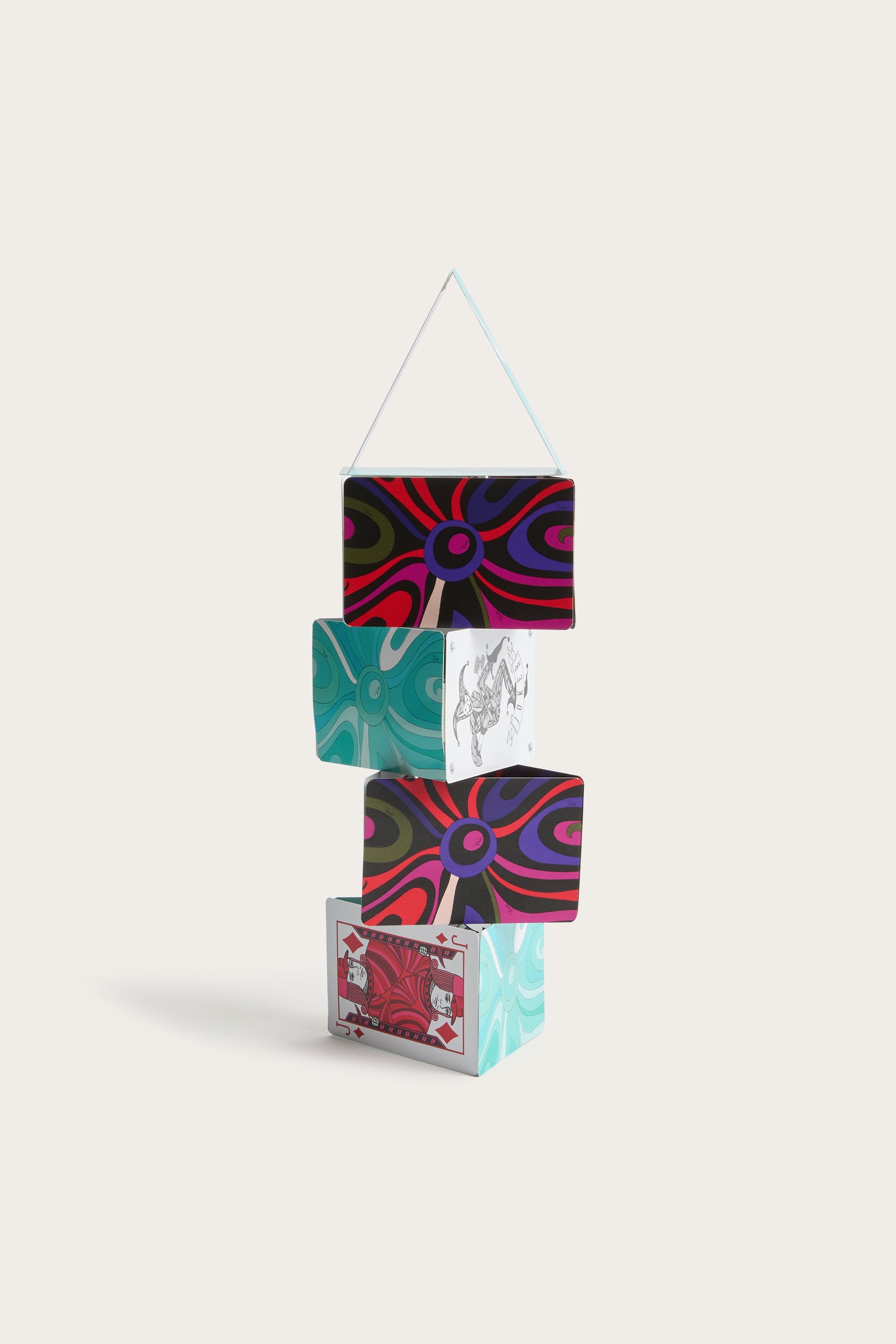 Emilio Pucci Marmo jeu de cartes multicolor