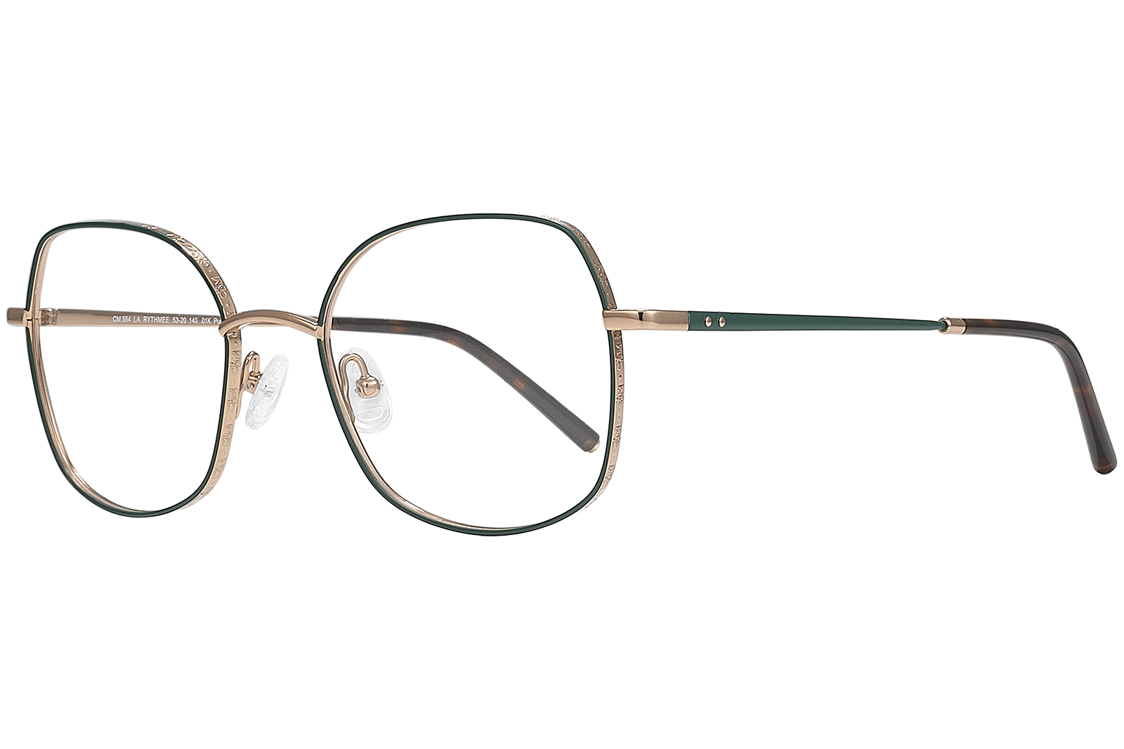 Clémence & Margaux La Rythmée lunettes de vue Doré monture carrée